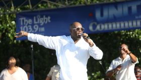 Dr. Larry Reid performs at Unity In the Community