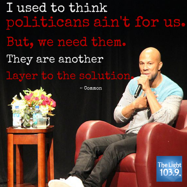 Common’s Life Lessons