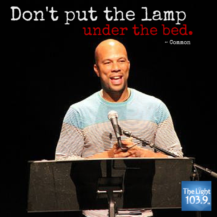 Common’s Life Lessons