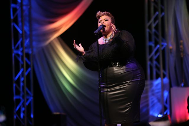 Tamela Mann Performs At Lamplighter Awards 2014