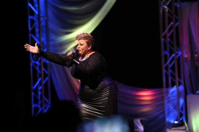 Tamela Mann Performs At Lamplighter Awards 2014