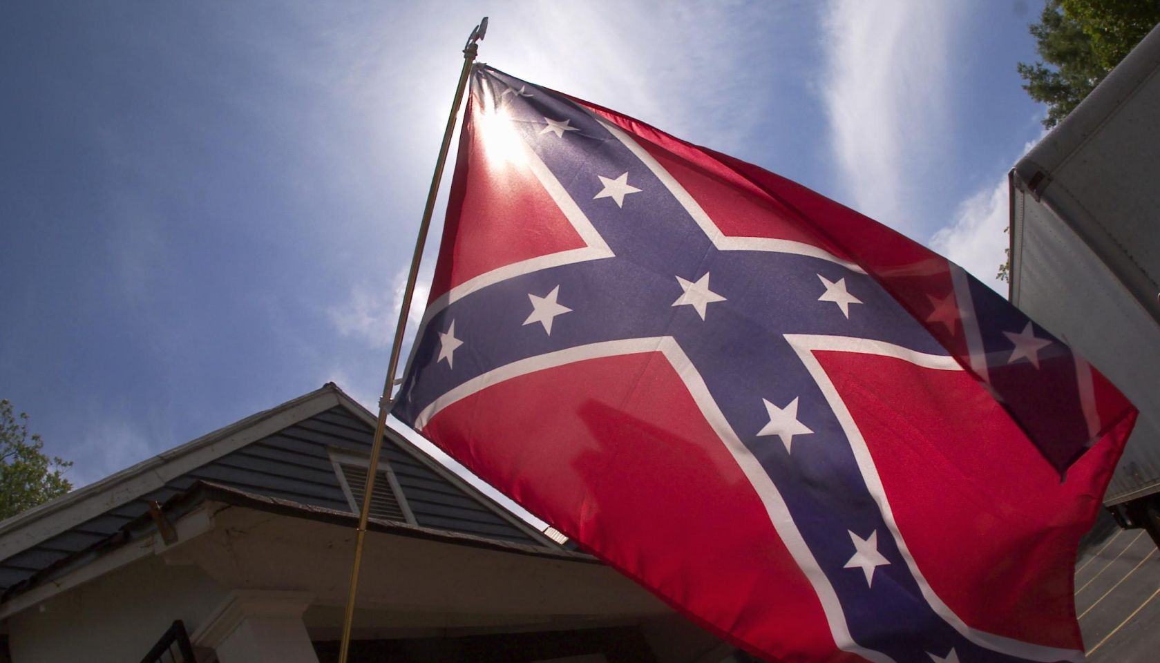 Georgia, Andersonville, The Confederate battle flag is still proudly flown in downtown, despite the town's notorious civil war history it still insists on calling itself a Civil War village.