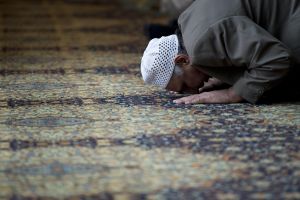Muslim Man praying
