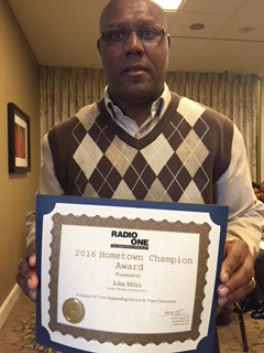 Hometown Champion at NAACP Image Awards