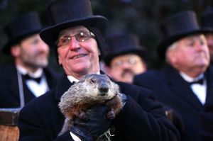 Annual Groundhog's Day Ritual Held In Punxsutawney, Pennsylvania