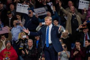 Donald Trump rally in Lowell Massachussetts