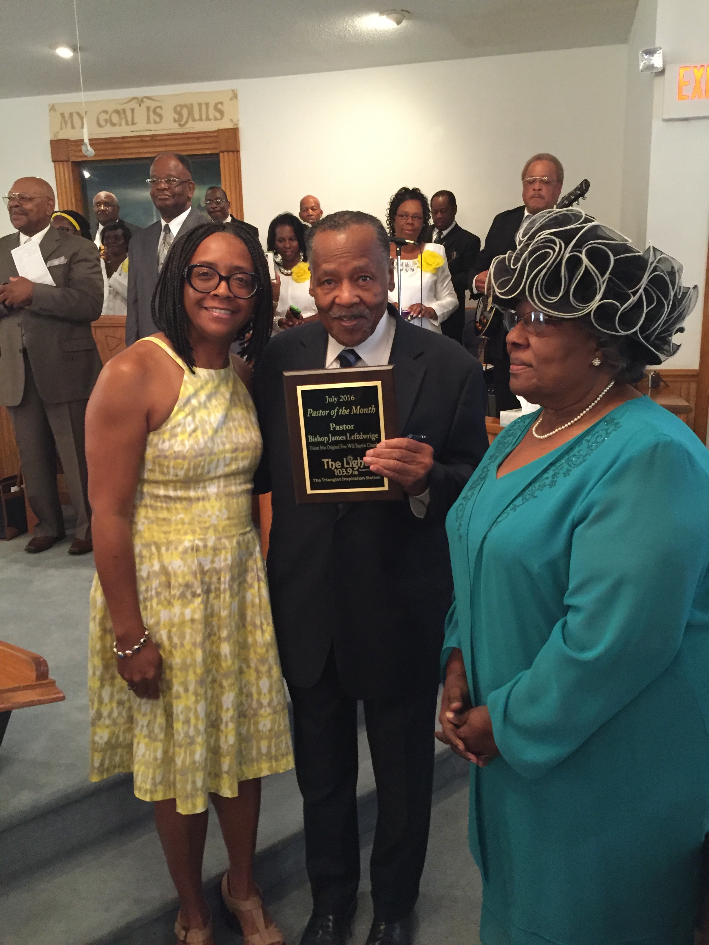 July 2016 Pastor of the Month