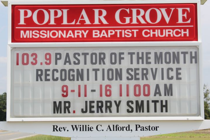 2016 Pastor Of The Month