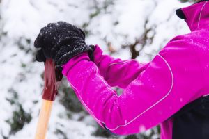 Snow Shoveling Break