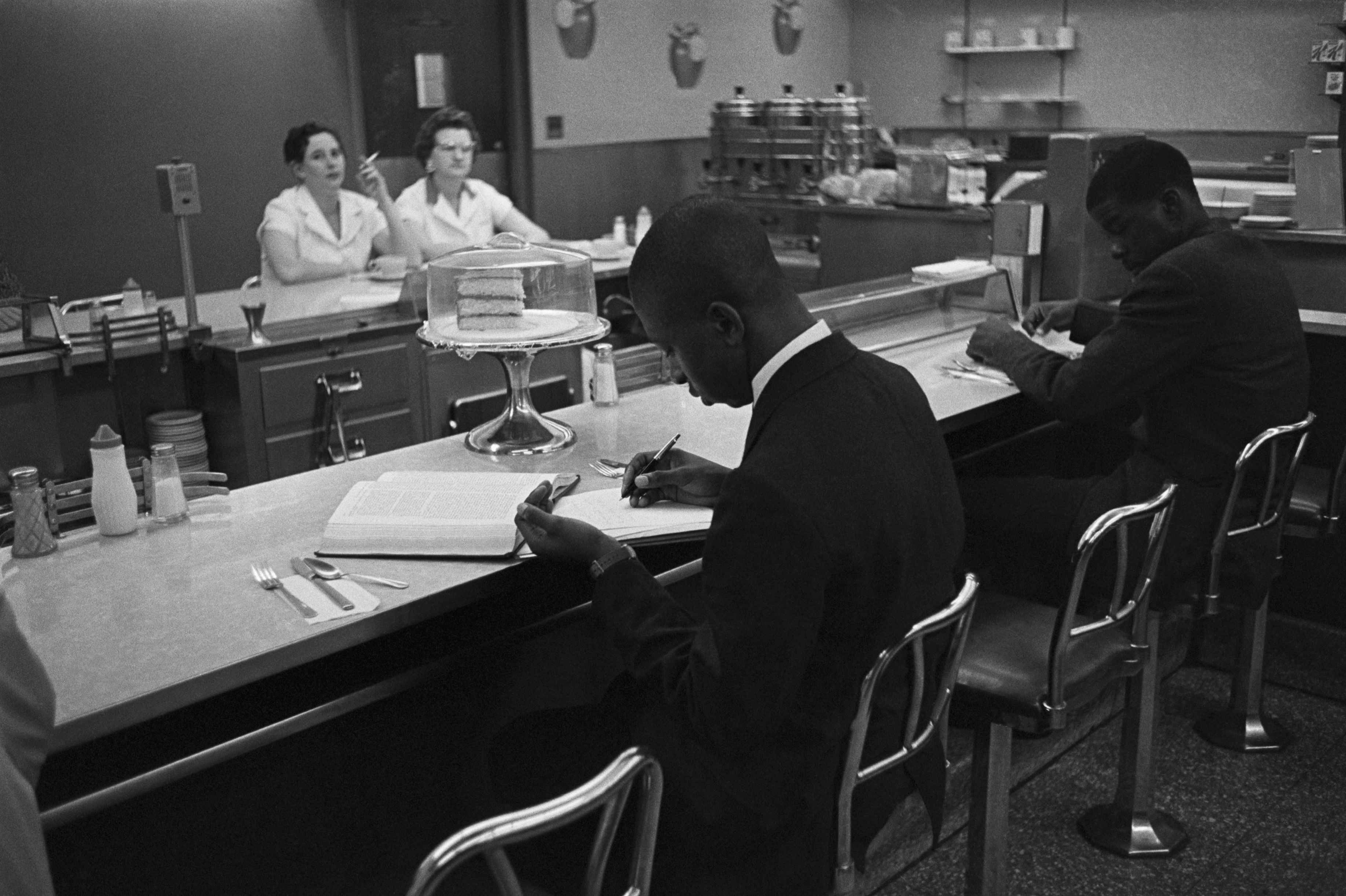 Lunch Counter Protest in North Carolina
