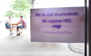 North Carolina Clashes With U.S. Over New Public Restroom Law