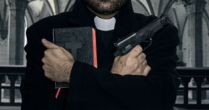 Corruption in the church, bibles and weapons