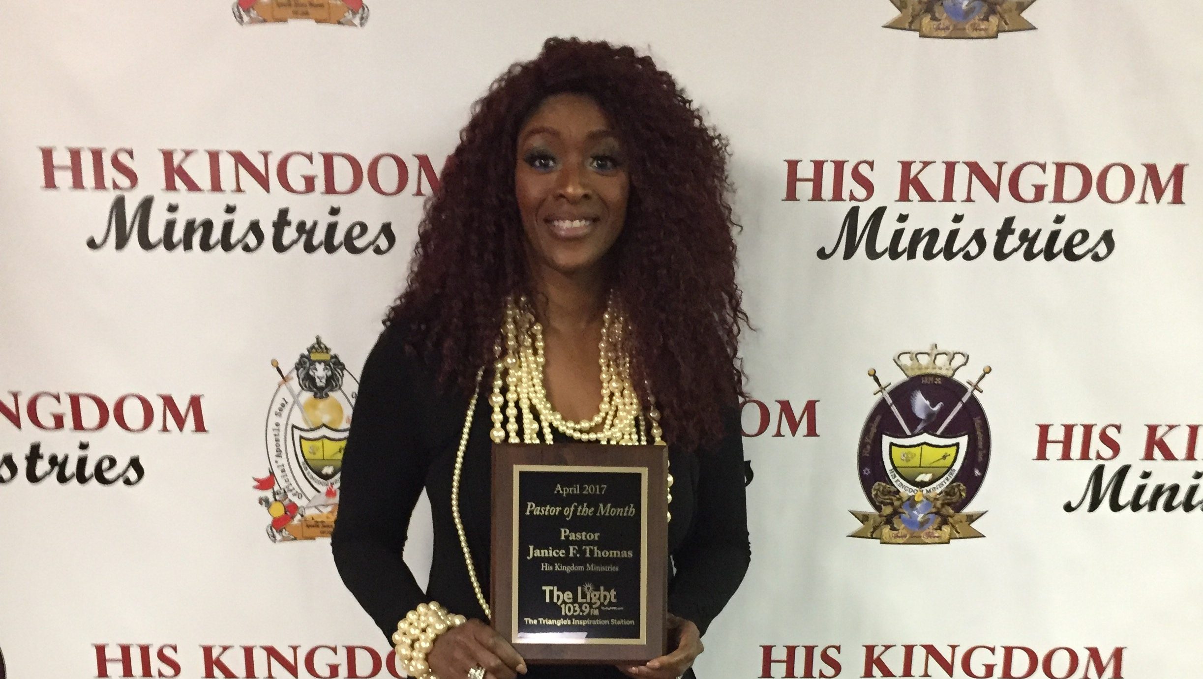 April Pastor of the Month Janice F. Thomas