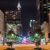 Raleigh's Fayetteville Street at night