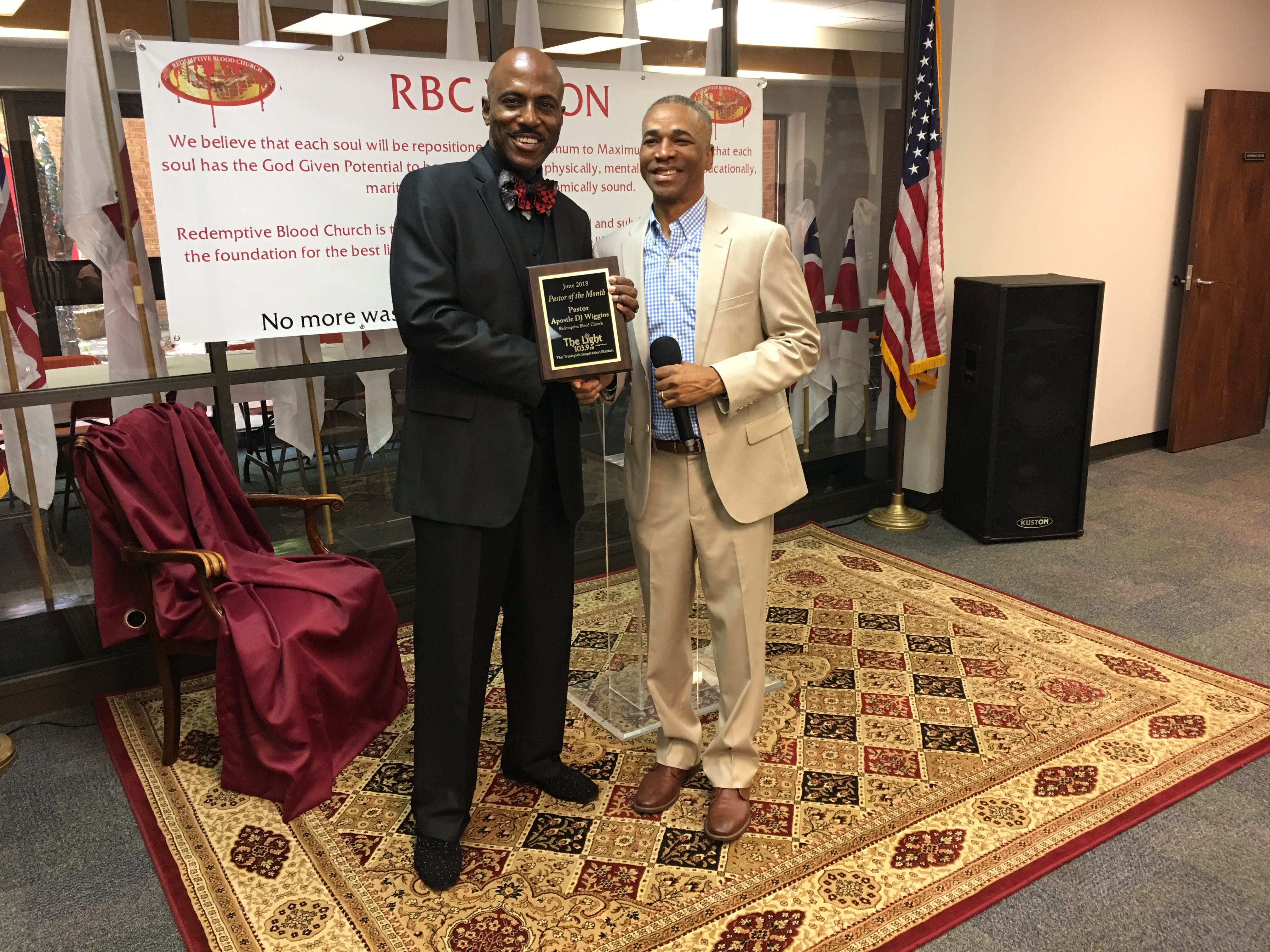 2018 June Pastor Of The Month