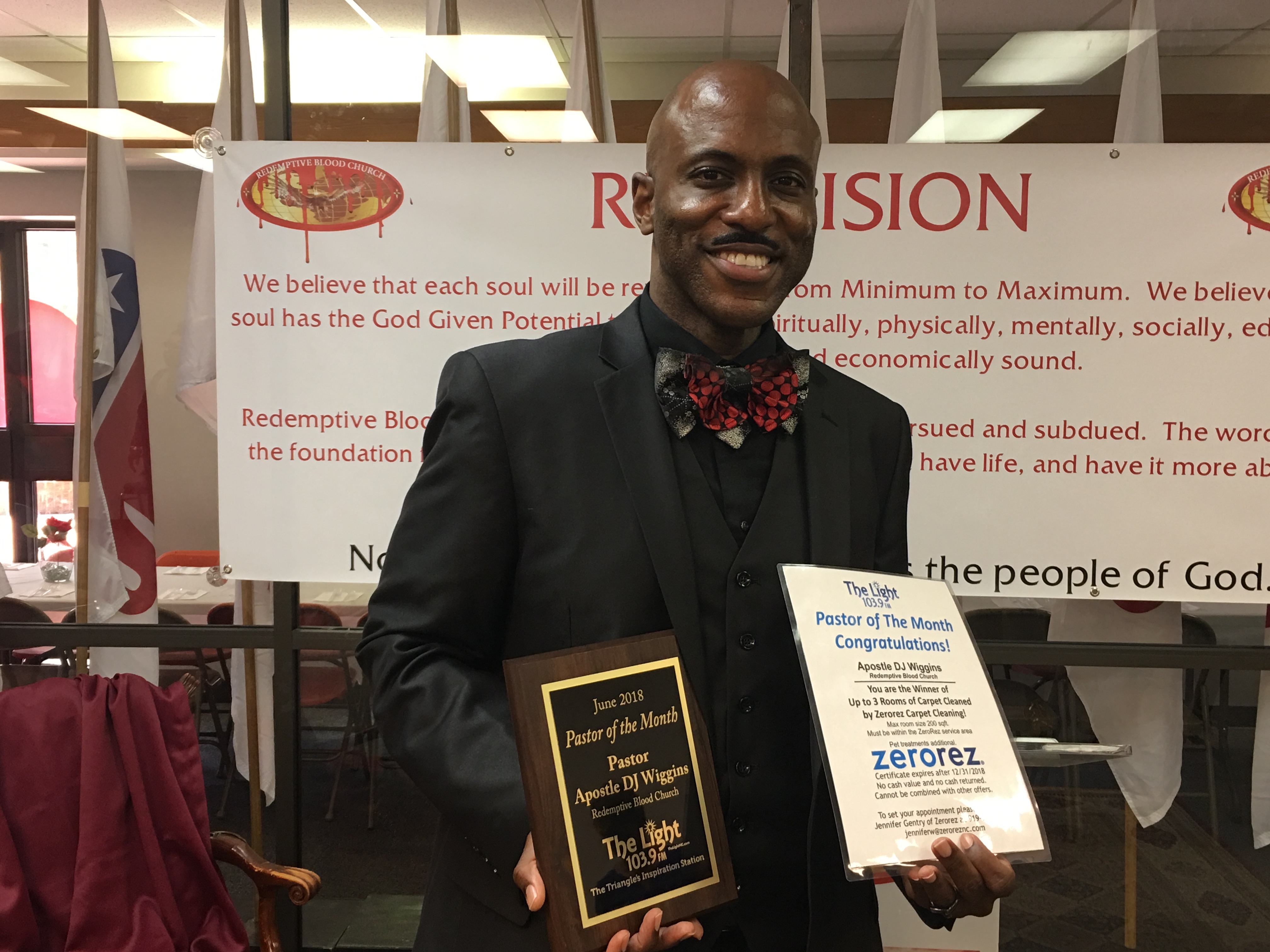 2018 June Pastor Of The Month