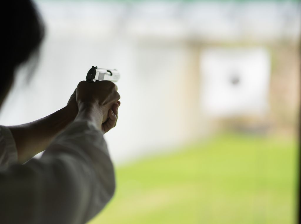 Adult point and shoot short gun