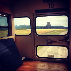 Architect Student Redesigns a School Bus as a Modular Home.