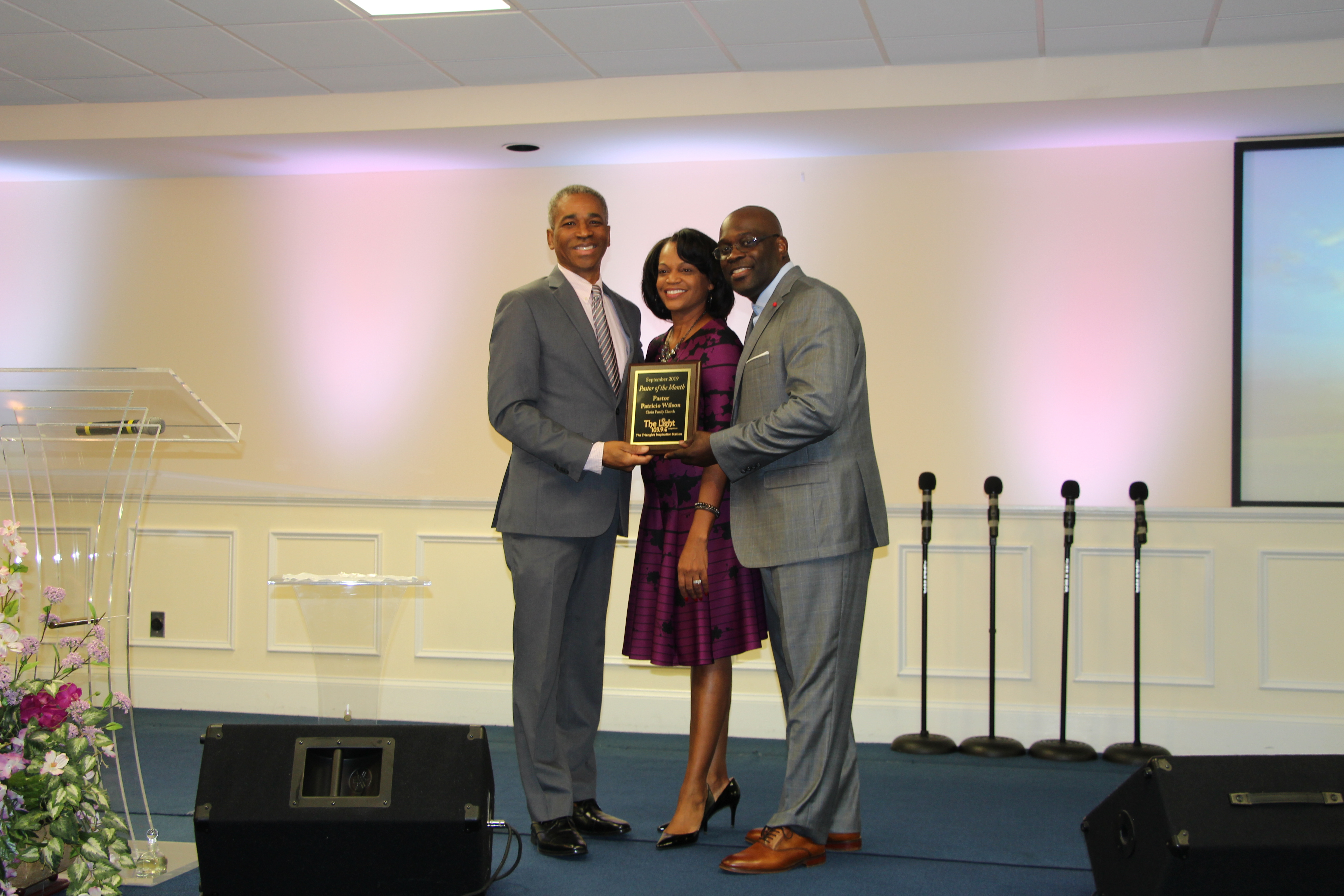 September Pastor of The Month
