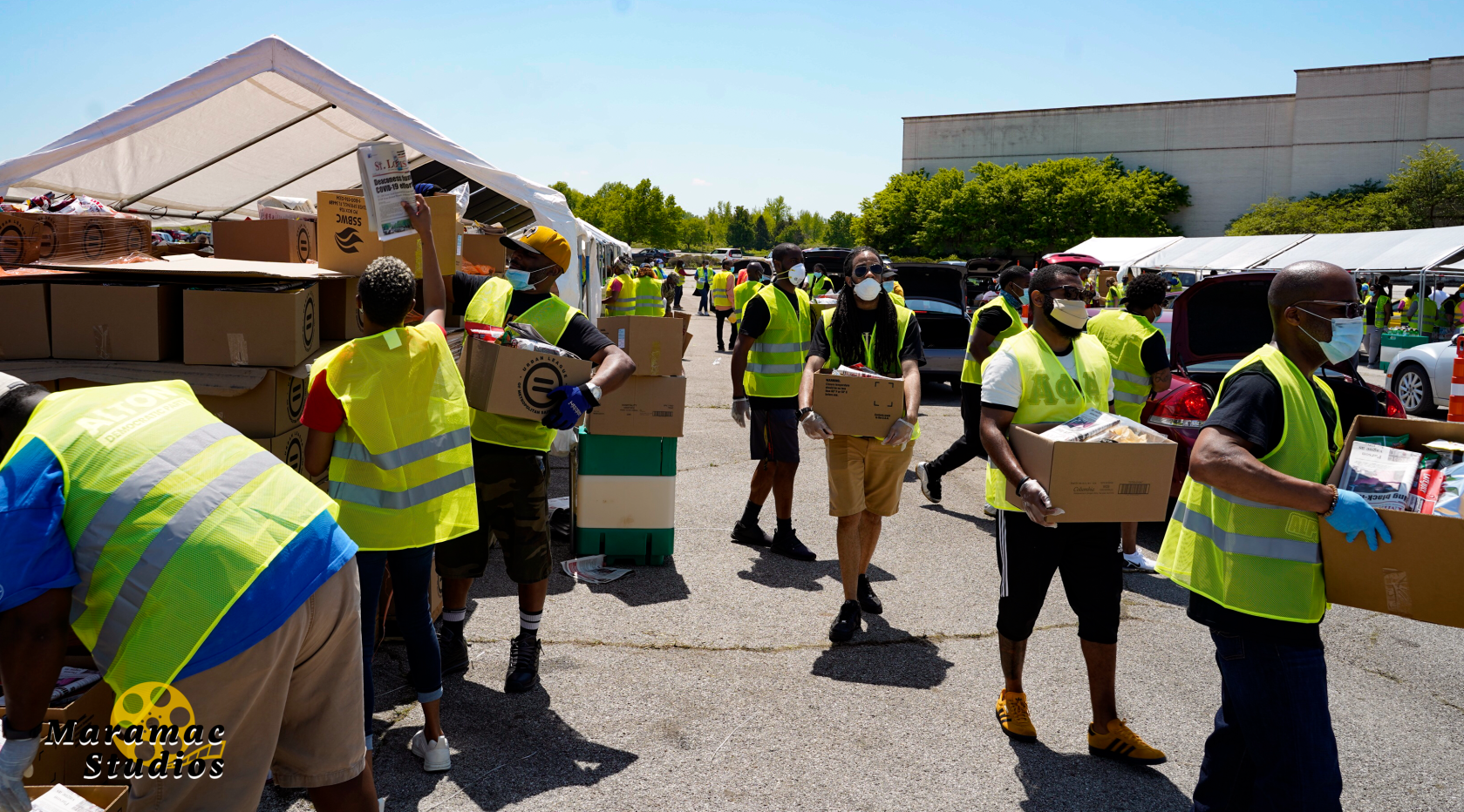 Urban League Food Drive