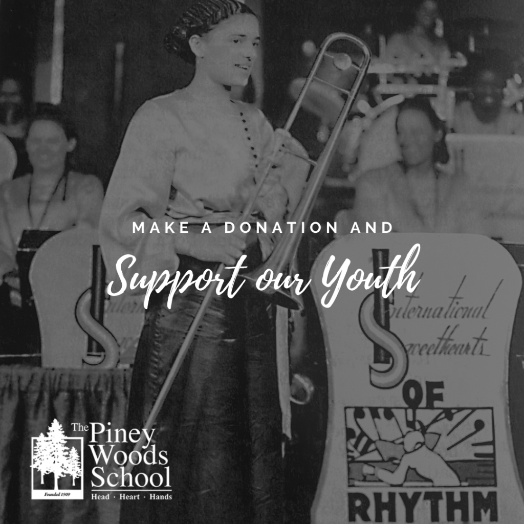 Piney Woods Donation Graphic