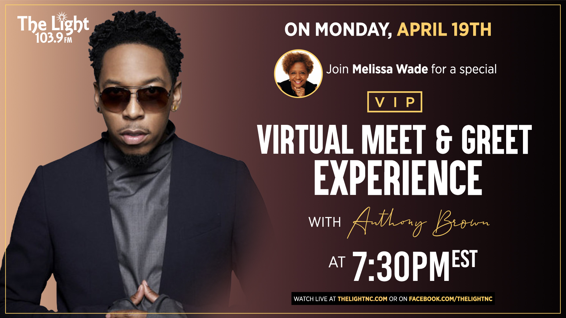 Deitrick Haddon Virtual Meet & Greet