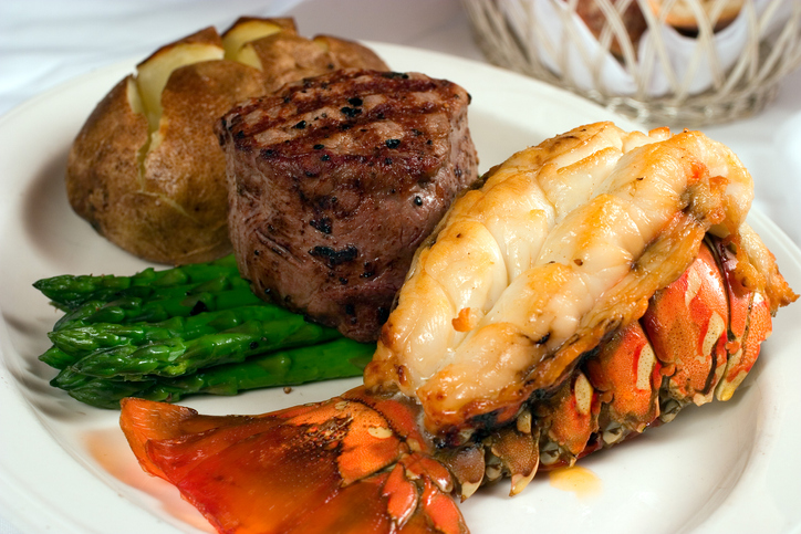 Steak and Lobster