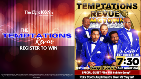 The Temptations Revue Concert Register to Win Sweepstakes