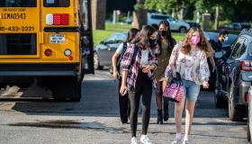 Students return to school on first day of classes at Long Island school district