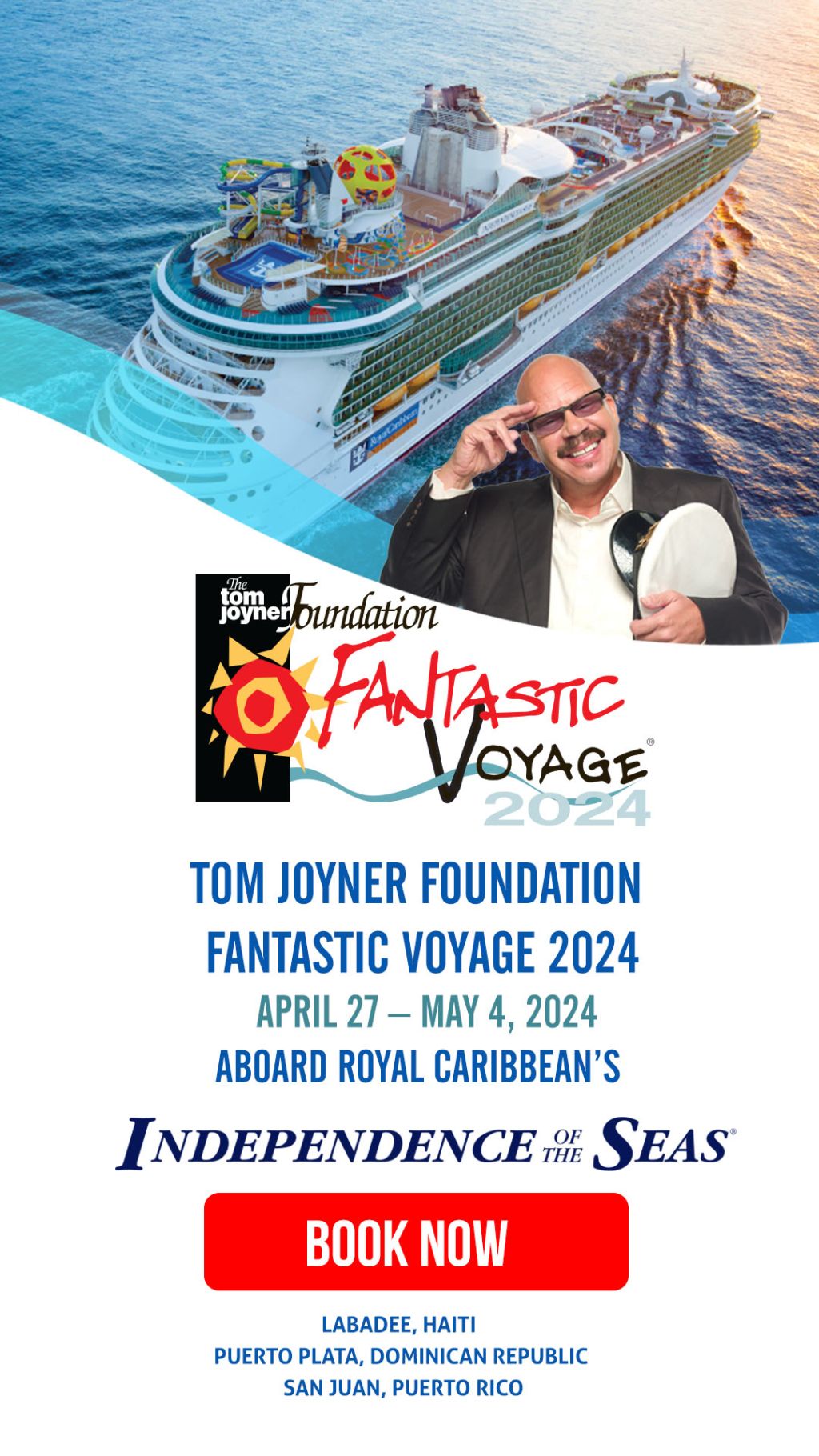 Tom Joyner Fantastic Voyage 2024 Graphics