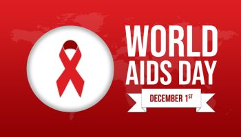 World AIDS day concept. Aids awareness illustration. December 1st