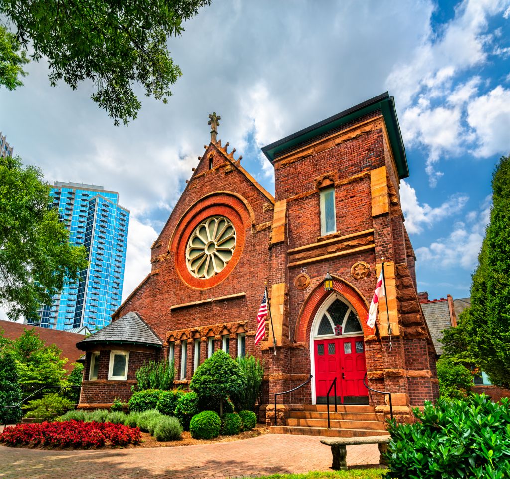 St. Peter's Episcopal Church in Charlotte, North Carolina