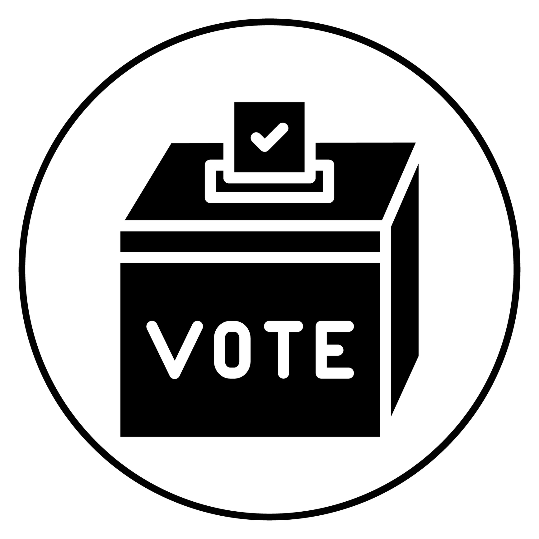 Ballot Box Vector Icon