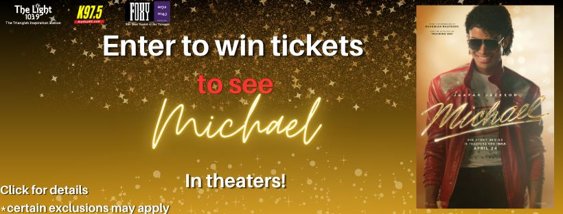 Michael Movie Giveaway Banner